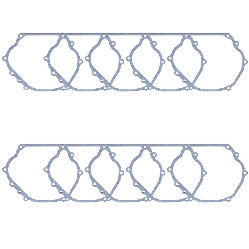 Mtanlo 10Pcs for Honda GX390 13HP GX340 11HP Crankcase Cover Sump Gasket 11381ZE3801, 10Pcs Crankcase Gasket. - Image 2